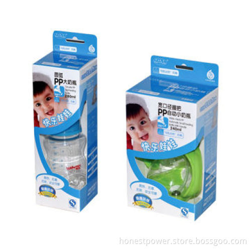 Feeding Bottle Boxes, Good Quality, Recyclable Material, Customized Designs and Sizes Accepted